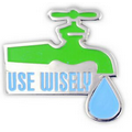 ECO - Use Wisely Lapel Pin